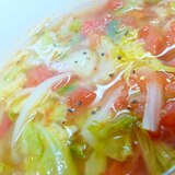 あっさり野菜スープ＊セロリ・トマト・玉葱・キャベツ